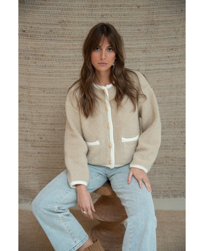 Gilet Lexi beige