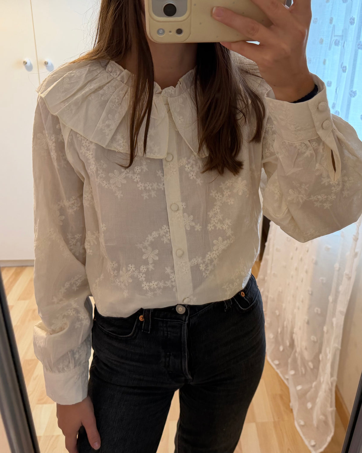 Chemise grand col