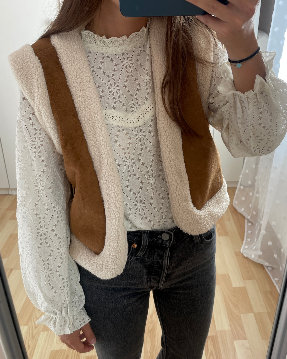 Gilet Tom camel