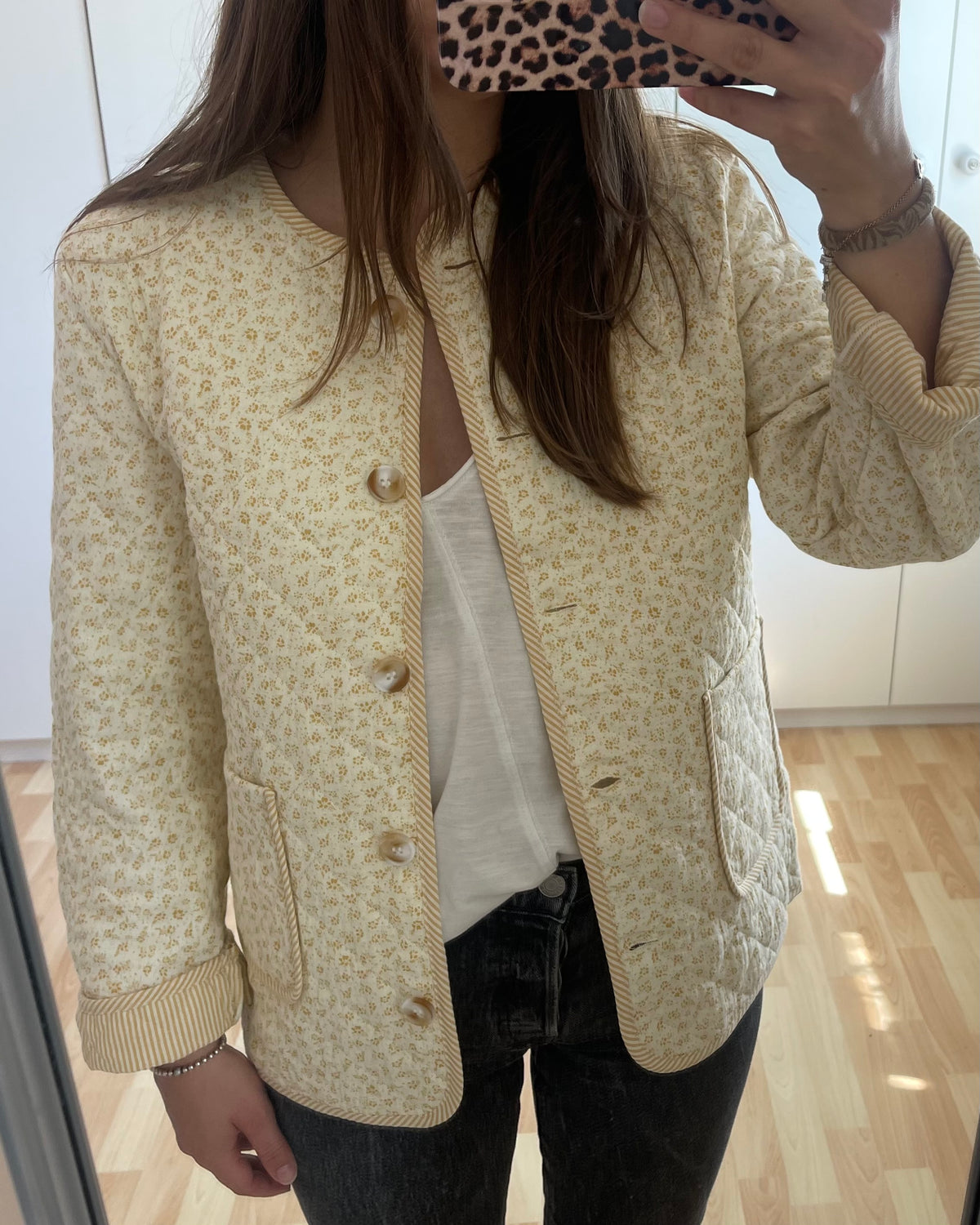 Veste Rosa jaune