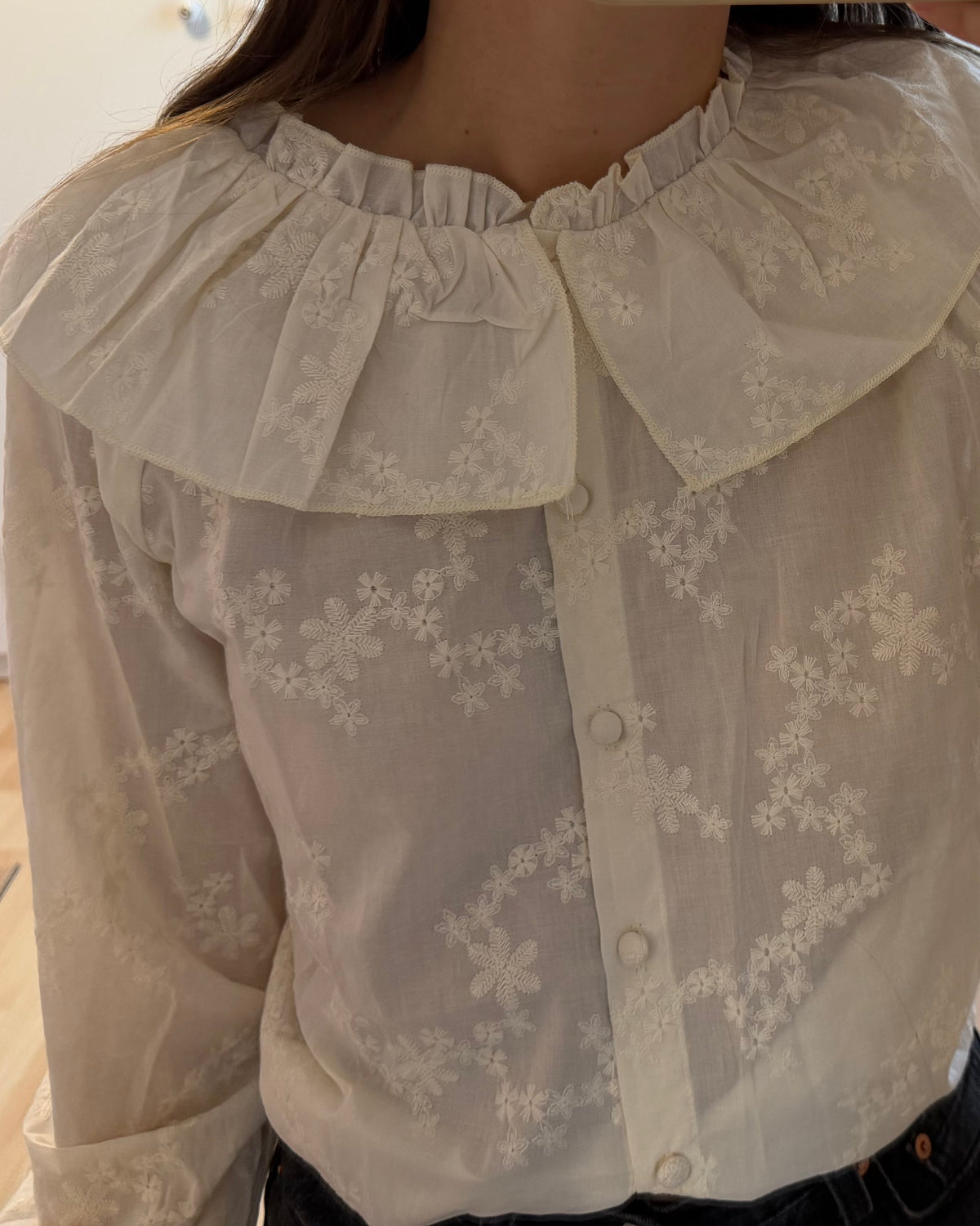Chemise grand col