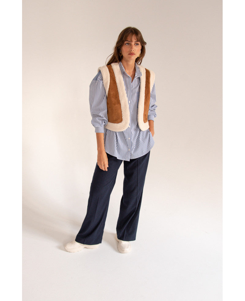 Gilet Tom camel