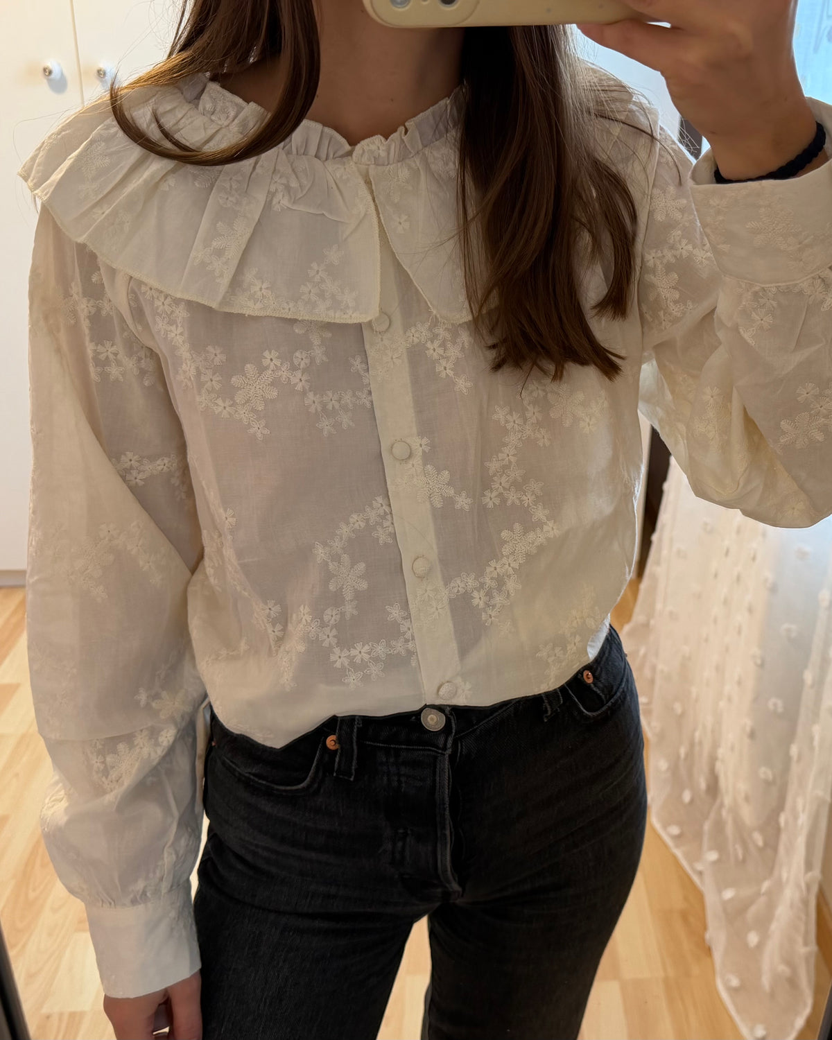 Chemise grand col