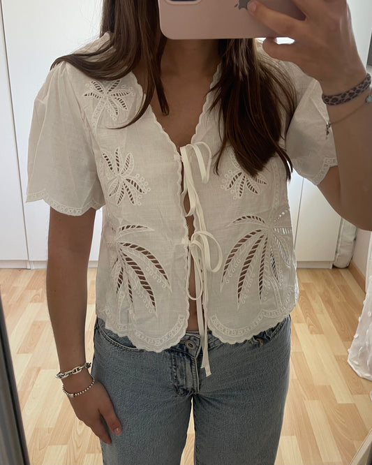 Blouse à nouer Astrid