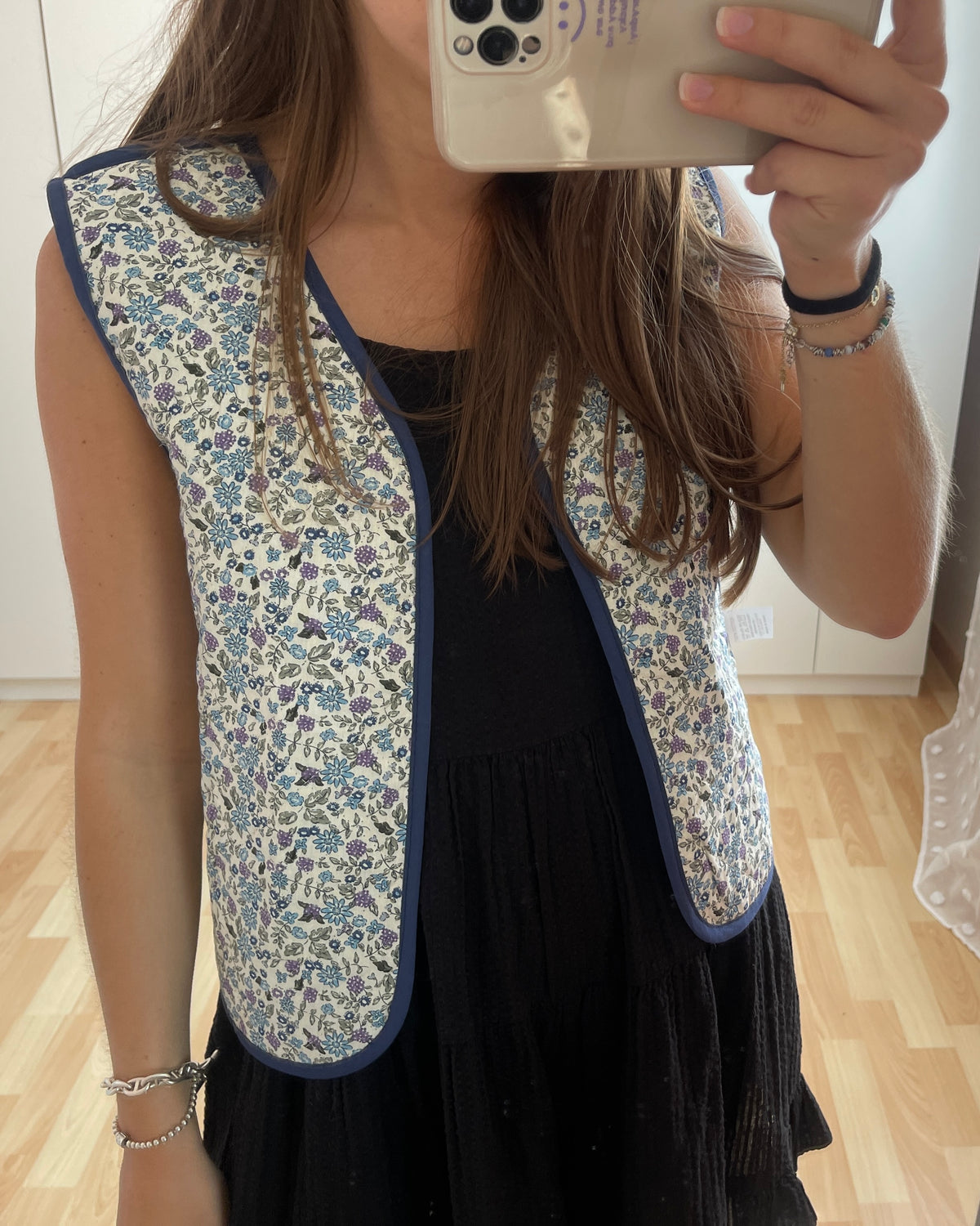 Veste sans manches motifs bandana