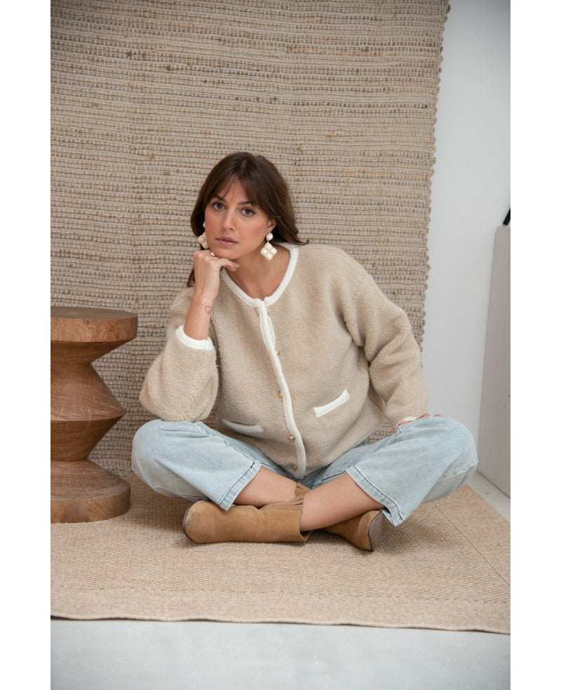 Gilet Lexi beige