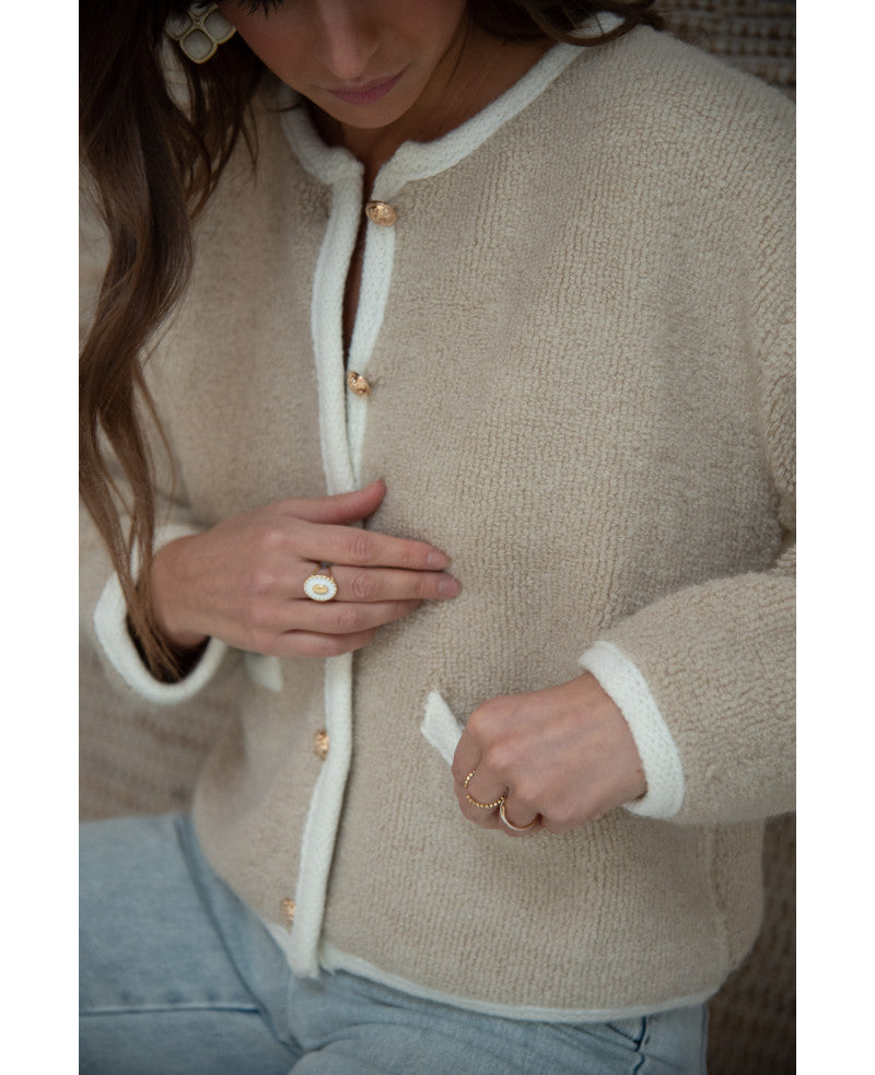 Gilet Lexi beige